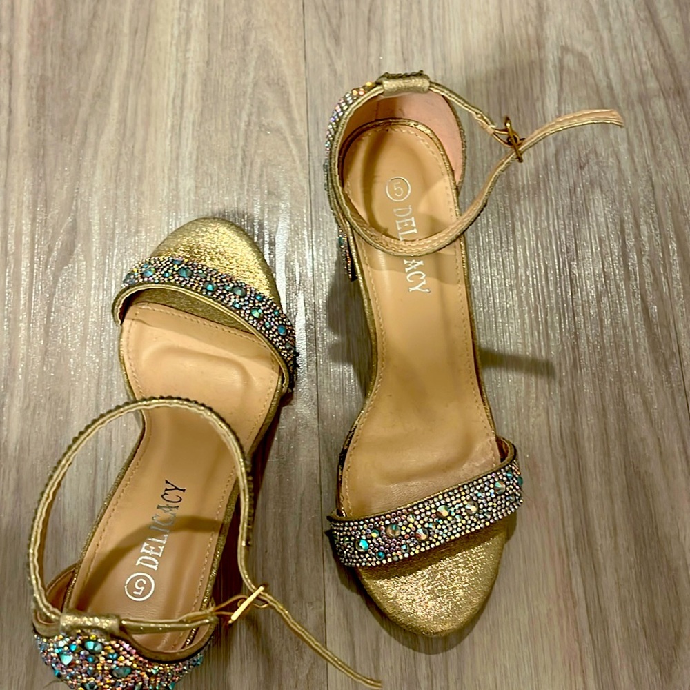 Sparkly heels